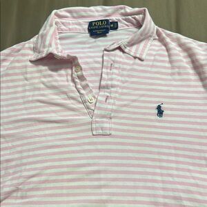 Polo by Ralph Lauren Pink Striped Men's Shirt